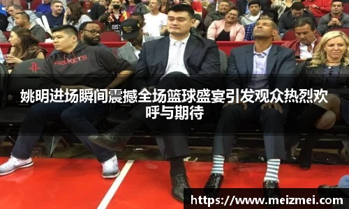 姚明进场瞬间震撼全场篮球盛宴引发观众热烈欢呼与期待